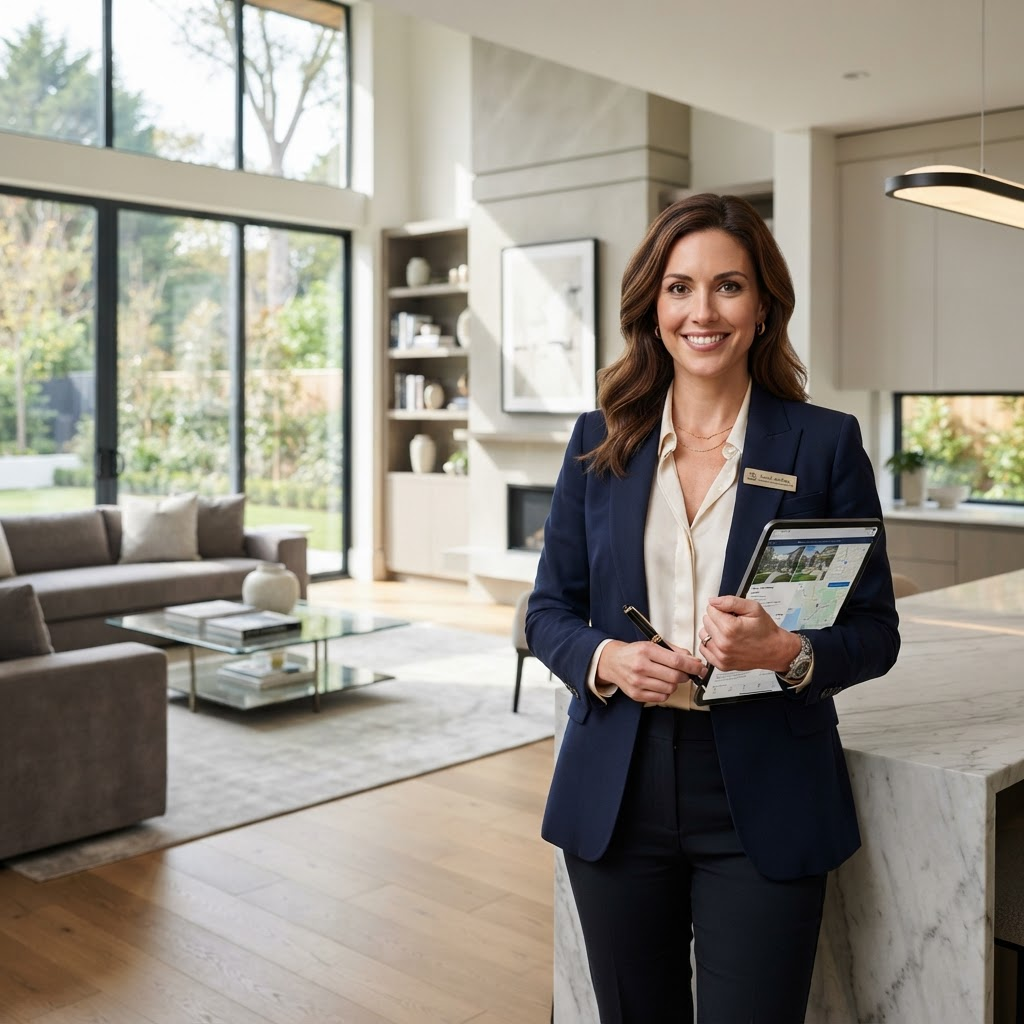 Professional real estate agent